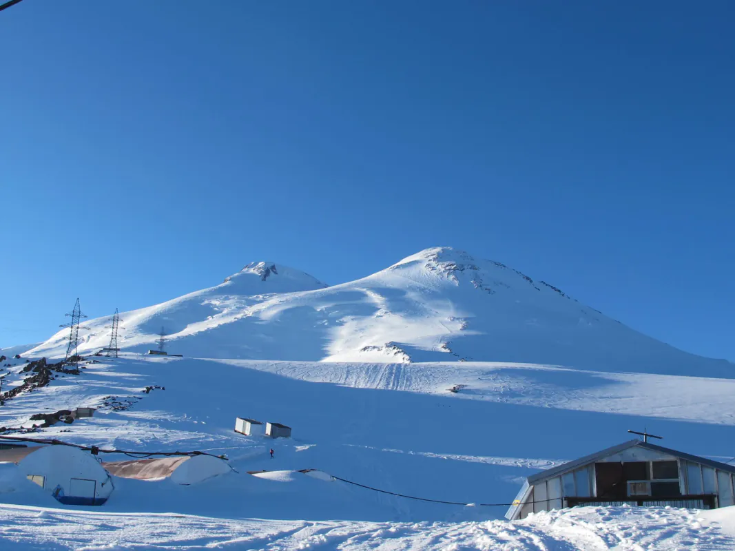 High-Altitude Refuge Barrels-Garabashi 3800m, Mount Elbrus