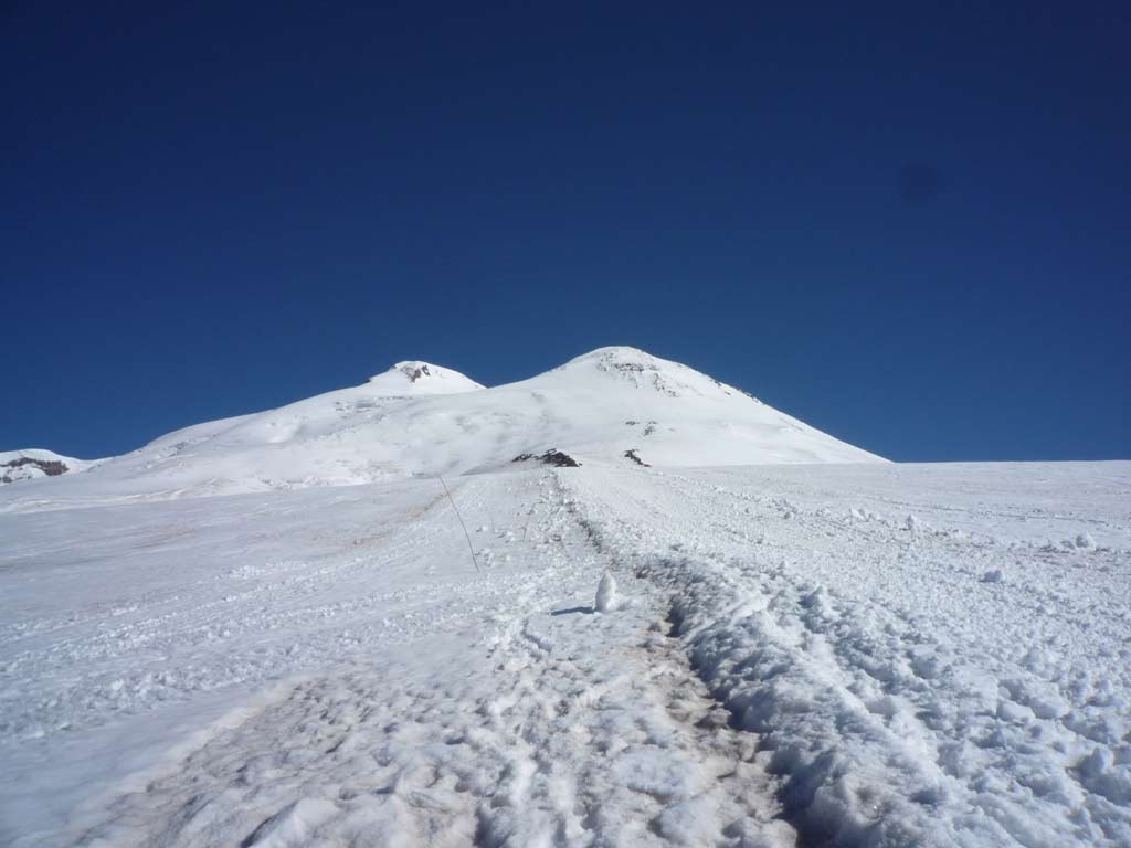 View of Elbrus from Gara-Bashi