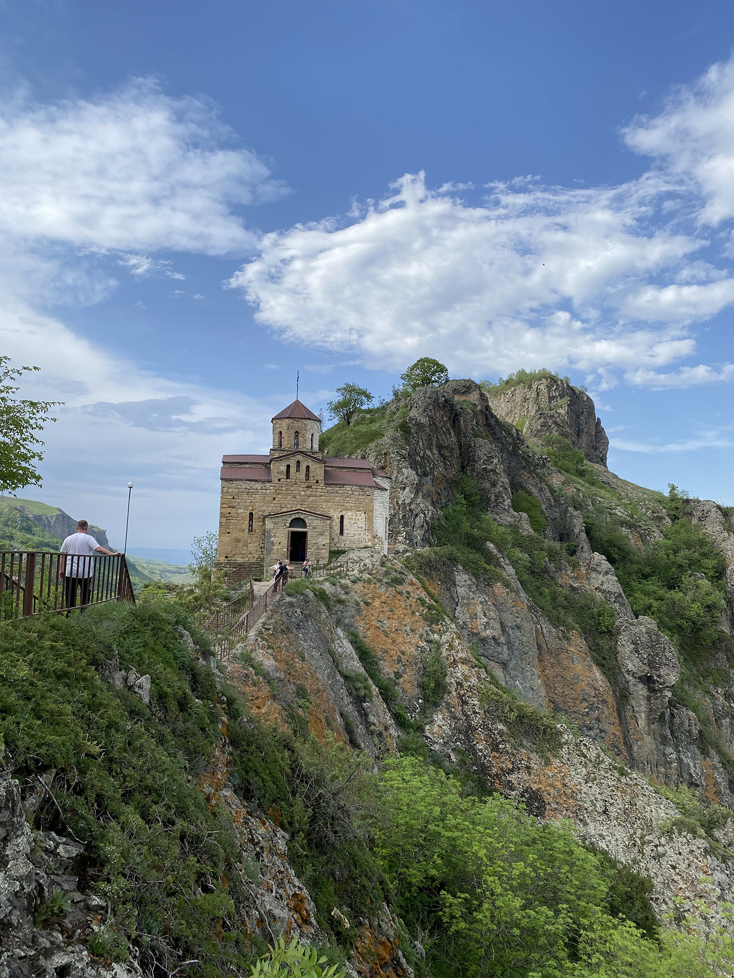 Dombai glade and Shoanin temple