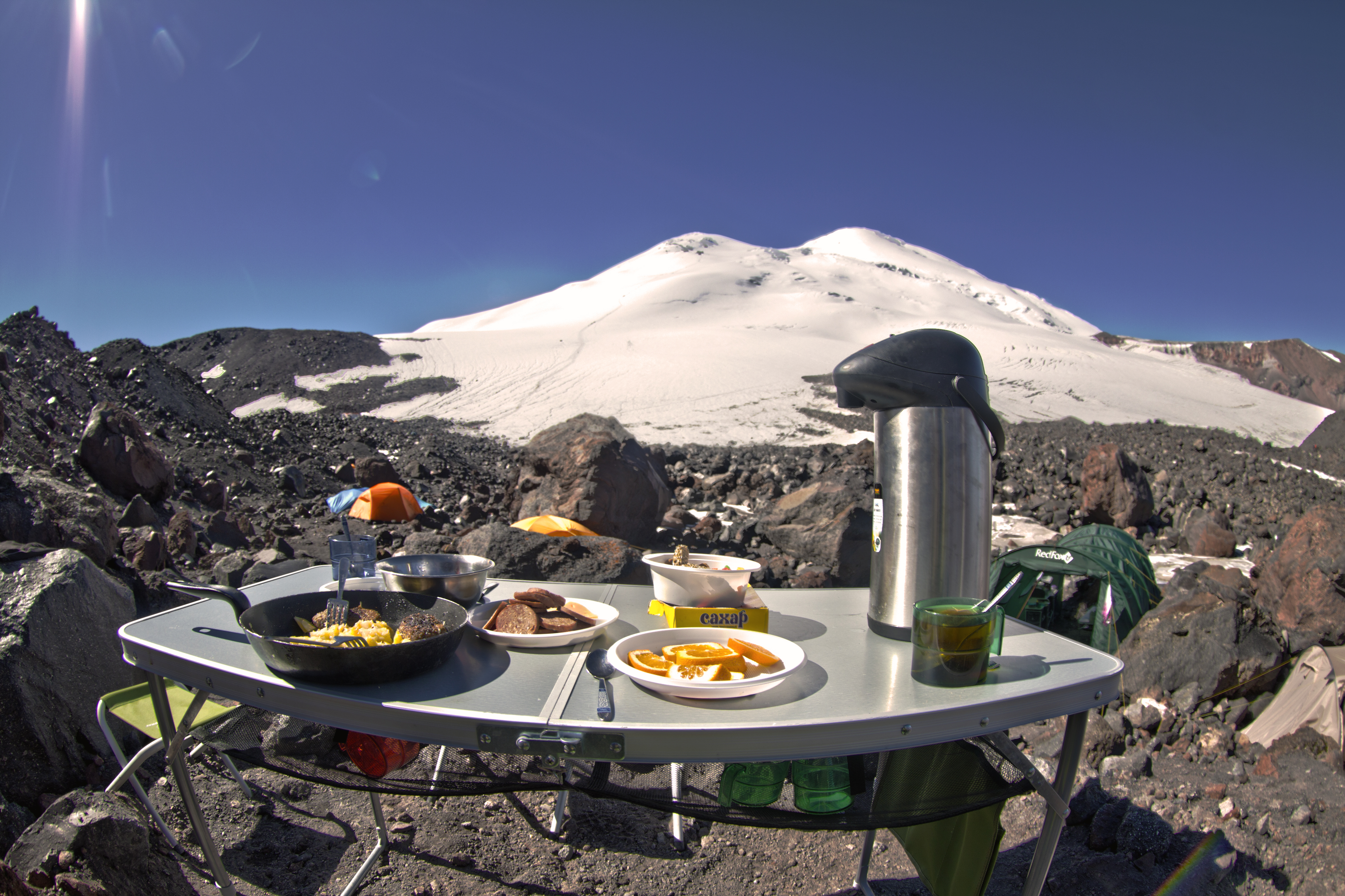 Treks in North Elbrus - Tract Djily-su and Summit camp 3800 - Expedition photo 6