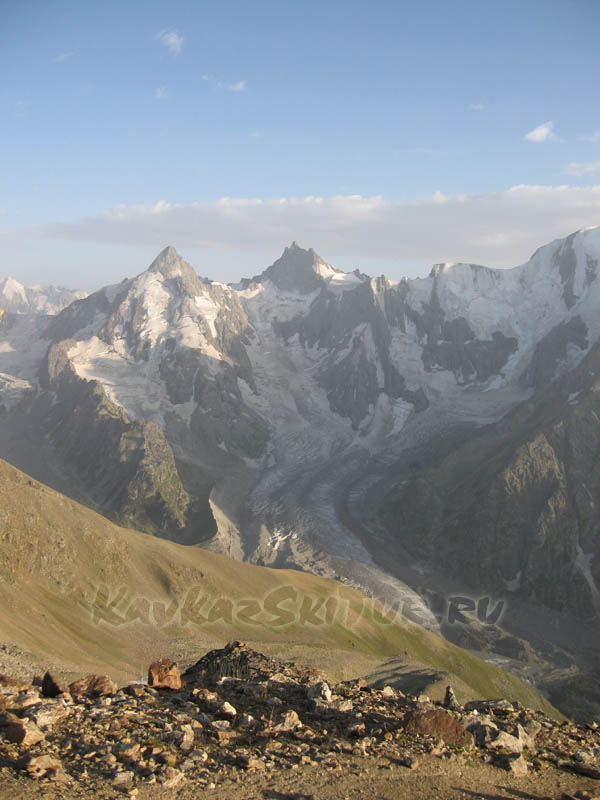Valley Adyl-Su - glade Green-Hotel, pass VCSPS, Shkhelda gorge - Expedition photo 9