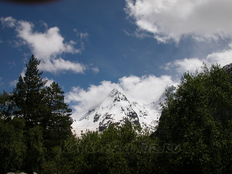 Valley Adyl-Su - glade Green-Hotel, pass VCSPS, Shkhelda gorge - Expedition photo 4